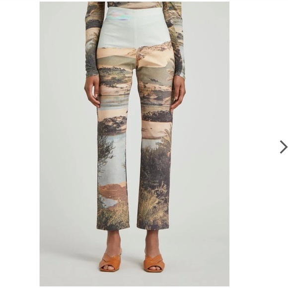 Paloma Wool Pants - Paloma Wool Woody Desierto Landscape Trousers